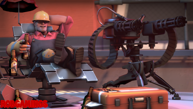 Team Fortress 2 пиро и инженер