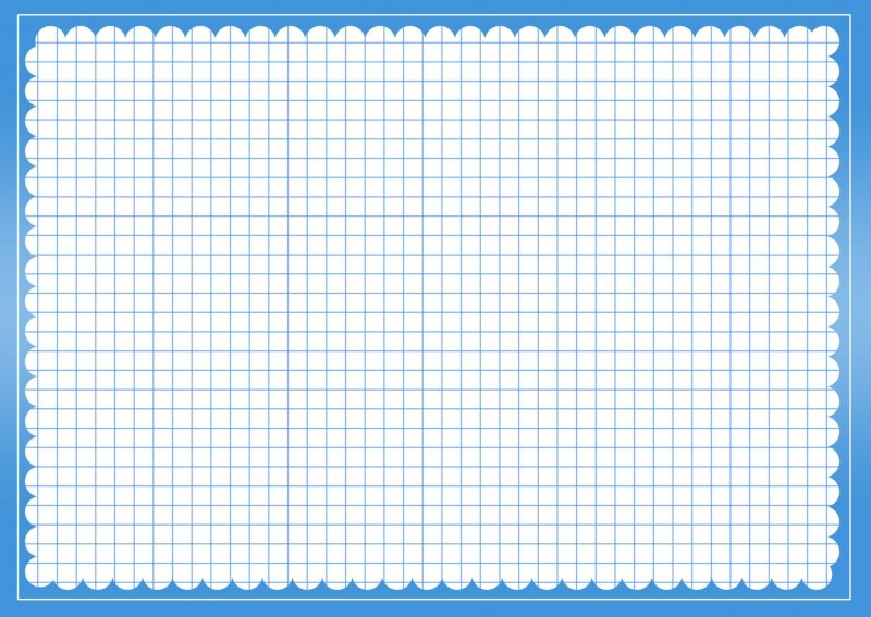 Клетка тетрадная картинка для детей на прозрачном фоне
