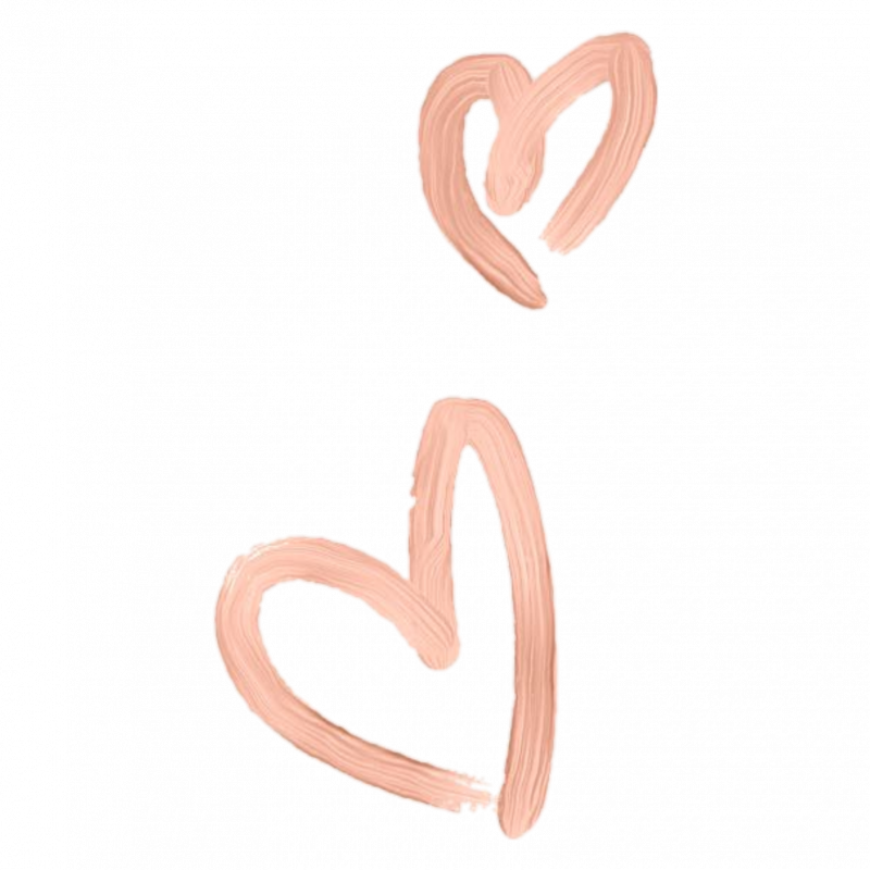 Голубое сердечко на черном фоне