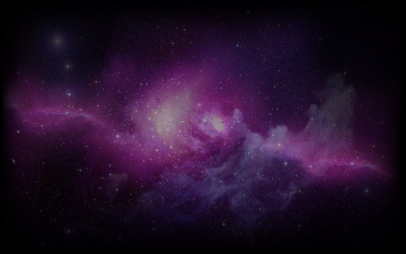 Космический фон для профиля