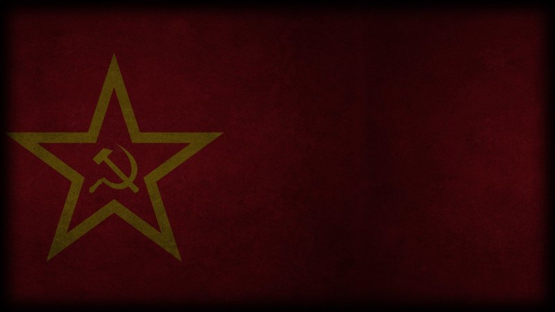 Красная звезда на Красном фоне
