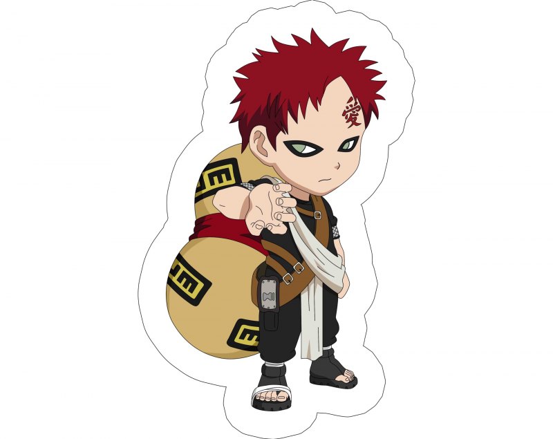 Наруто против Гаары