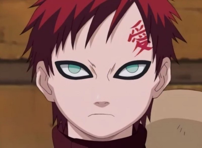 Гаара в аниме Боруто