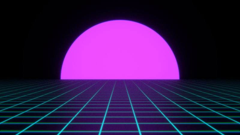 Неоновый фон