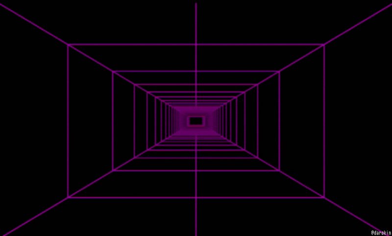 Бесконечный тоннель гиф
