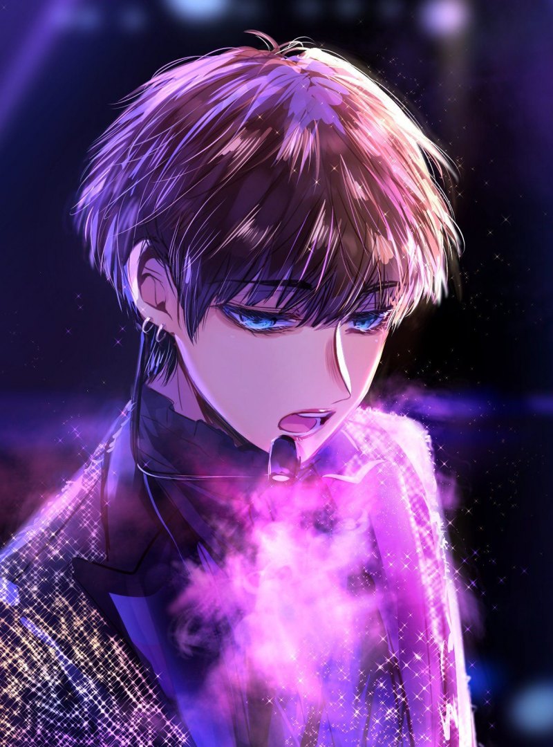 Ким Тэхен аниме