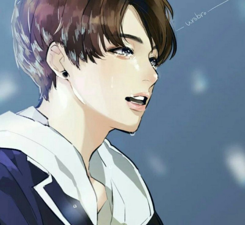 БТС Чонгук арт аниме