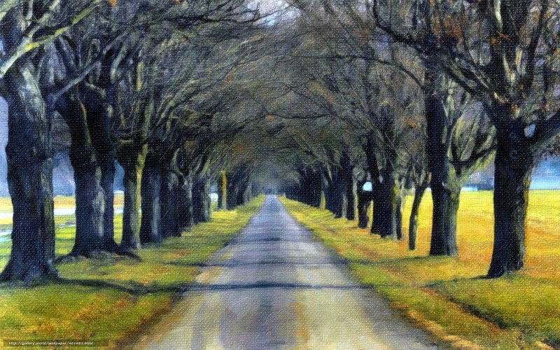 Картина «дорога в Коринф» Тернера
