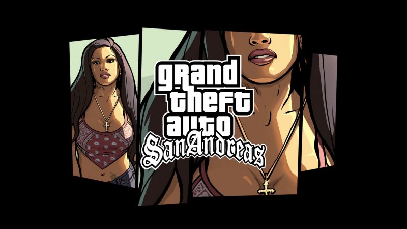 Grand Theft auto San Andreas заставка
