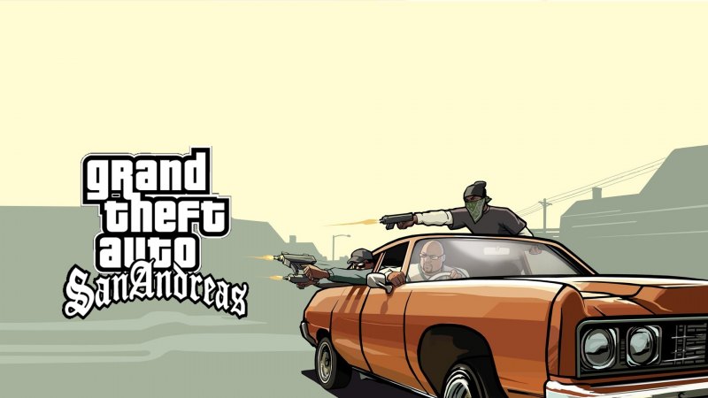 Grand Theft auto San Andreas обои