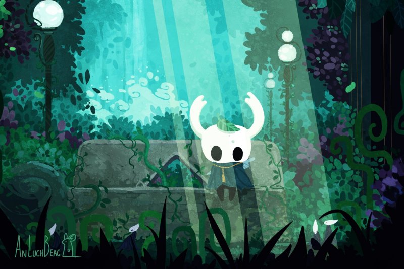 Зеленая тропа hollow knight карта с подсказками