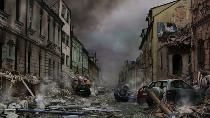 Разрушенный город фильм 2003