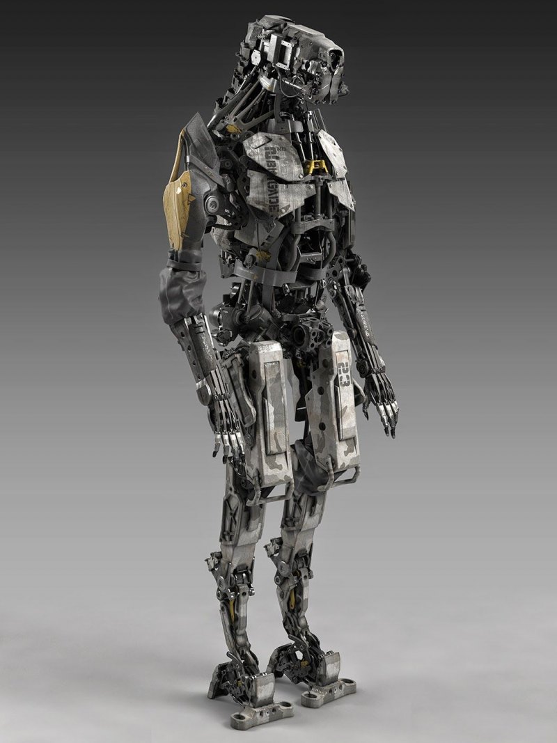 Робот гуманоид Sci-Fi