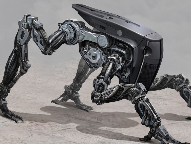 Sci Fi Mech гуманоид