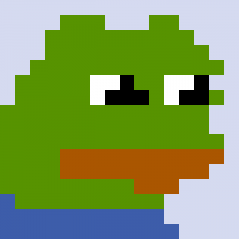 Пиксельарт Пепе