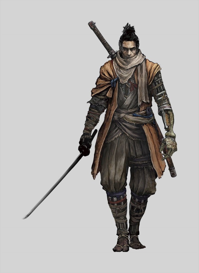 Sekiro: Shadows die twice концепт арт