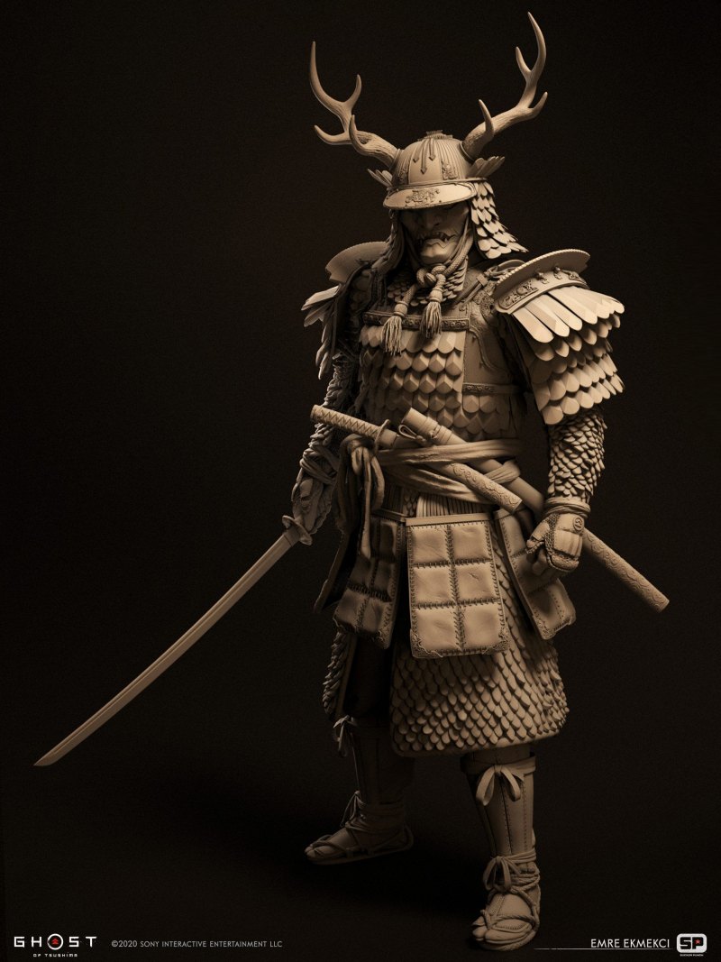 Ghost of Tsushima концепт арт