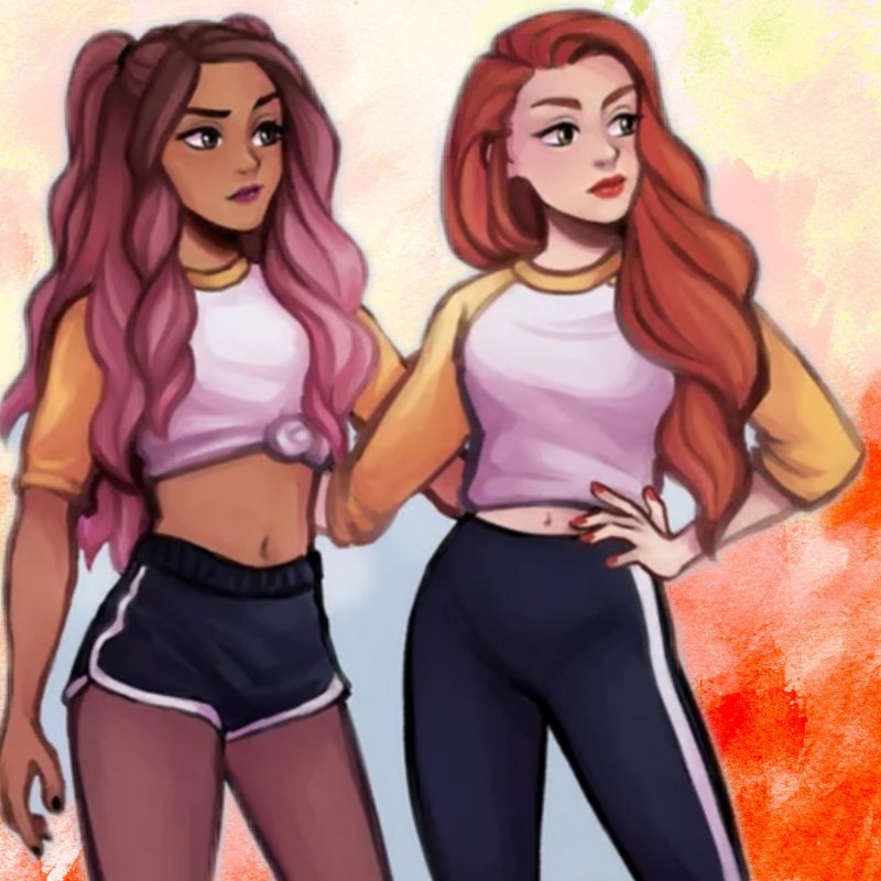 Шерил и Тони арт