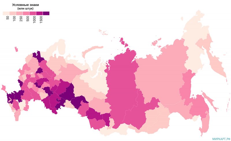 Карта России