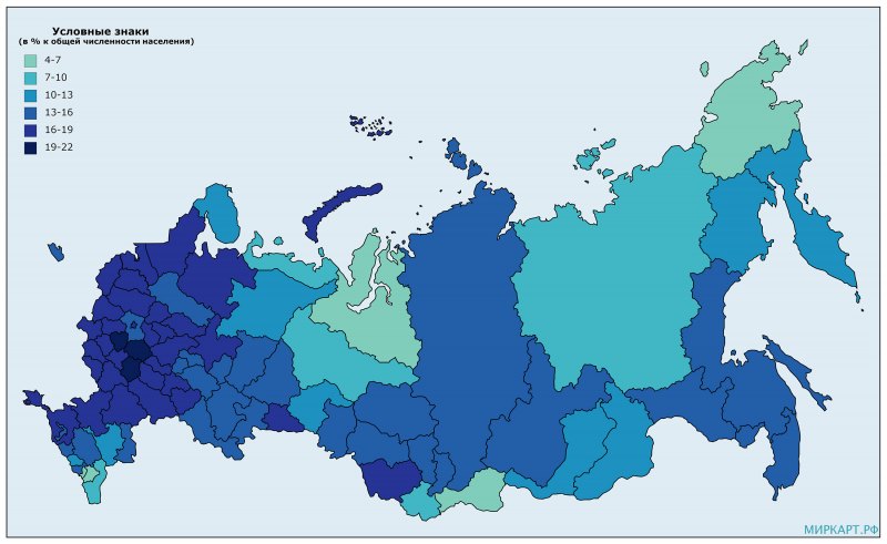 Россия субъекты Федерации 2020