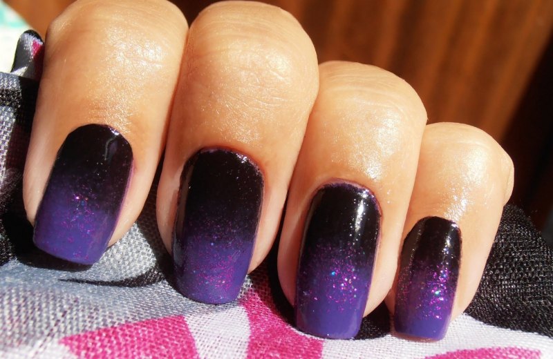 Маникюр в стиле омбре