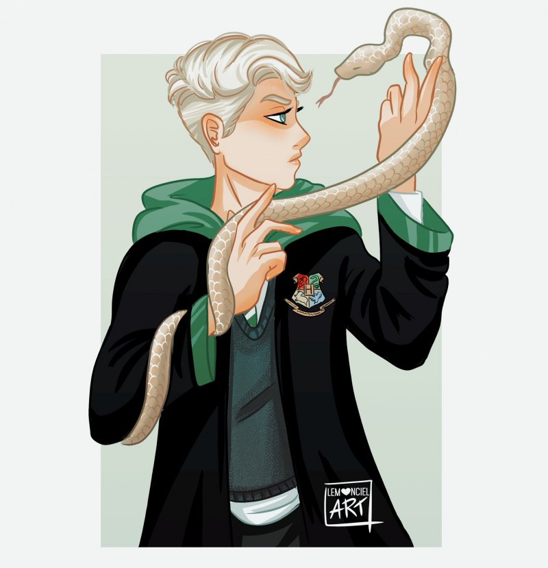 Кавайный Драко Малфой