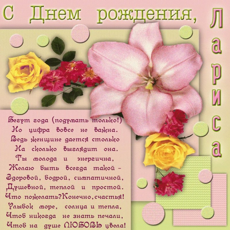 С днём рождения Людмила