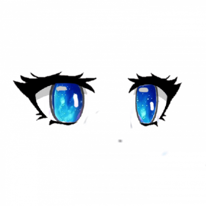 Глаза гача лайф с обработкой на прозрачном фоне
