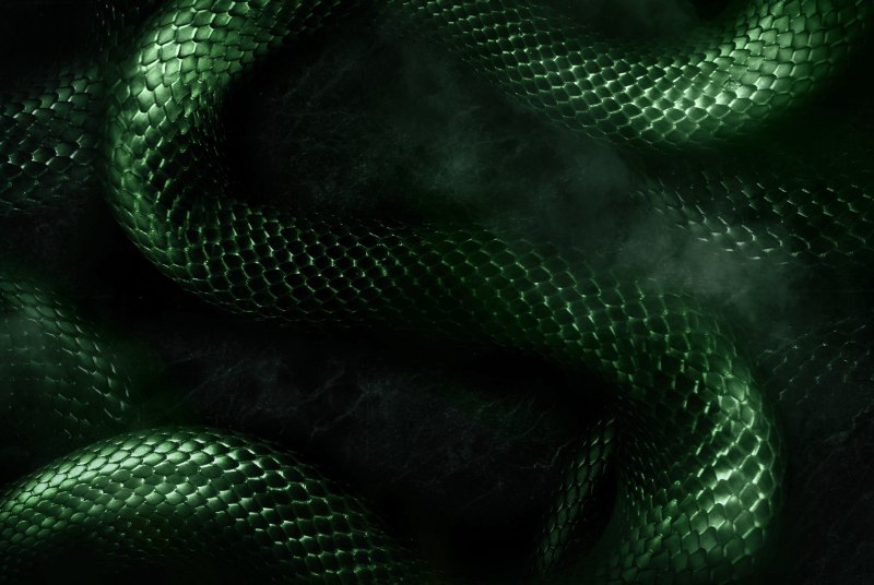 Змеи Эстетика Слизерин