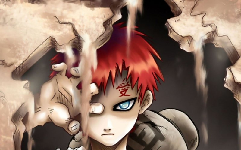 Гаара нарисовать