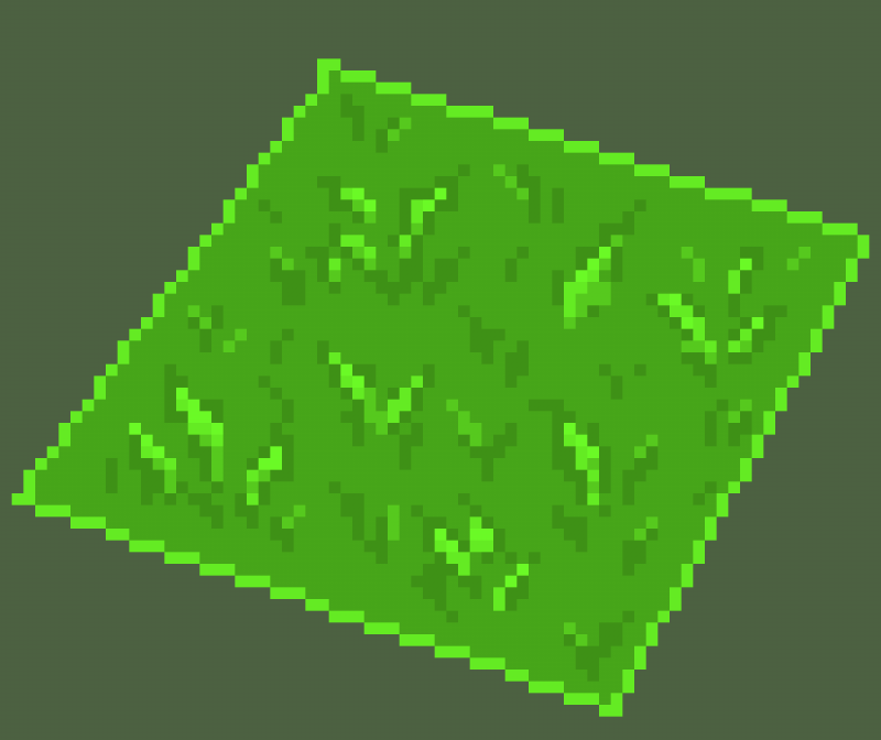 Трава спрайт Pixel Art