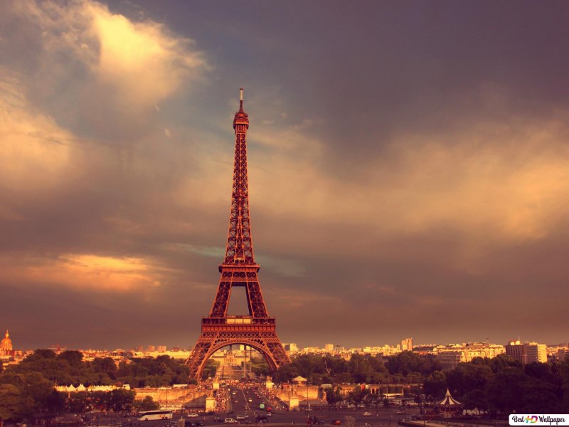 Обои с Эйфелевой башней