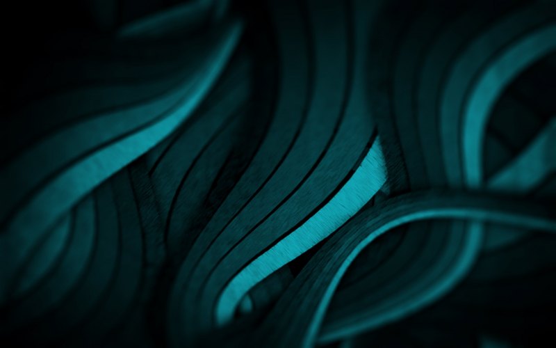 Бирюзовая абстракция