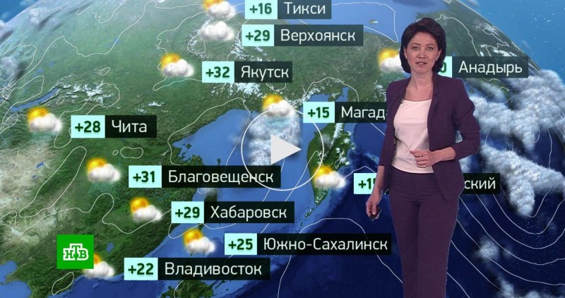Утренний прогноз погоды НТВ