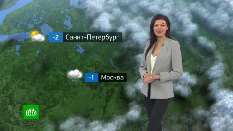Прогноз погоды на канале мир