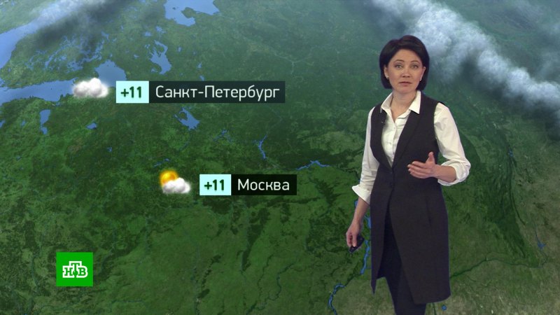 Ведущая метео ТВ