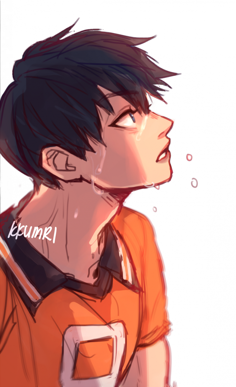 Плачущий Кагеяма Тобио