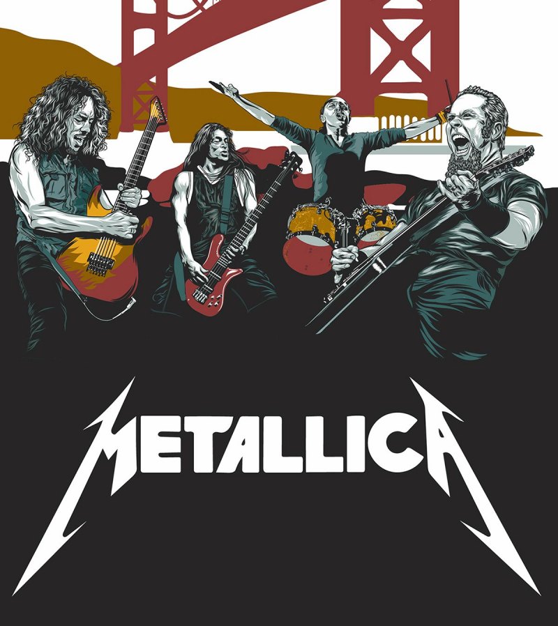 Metallica плакат