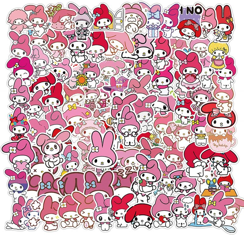 Стикеры Хеллоу Китти Kuromi
