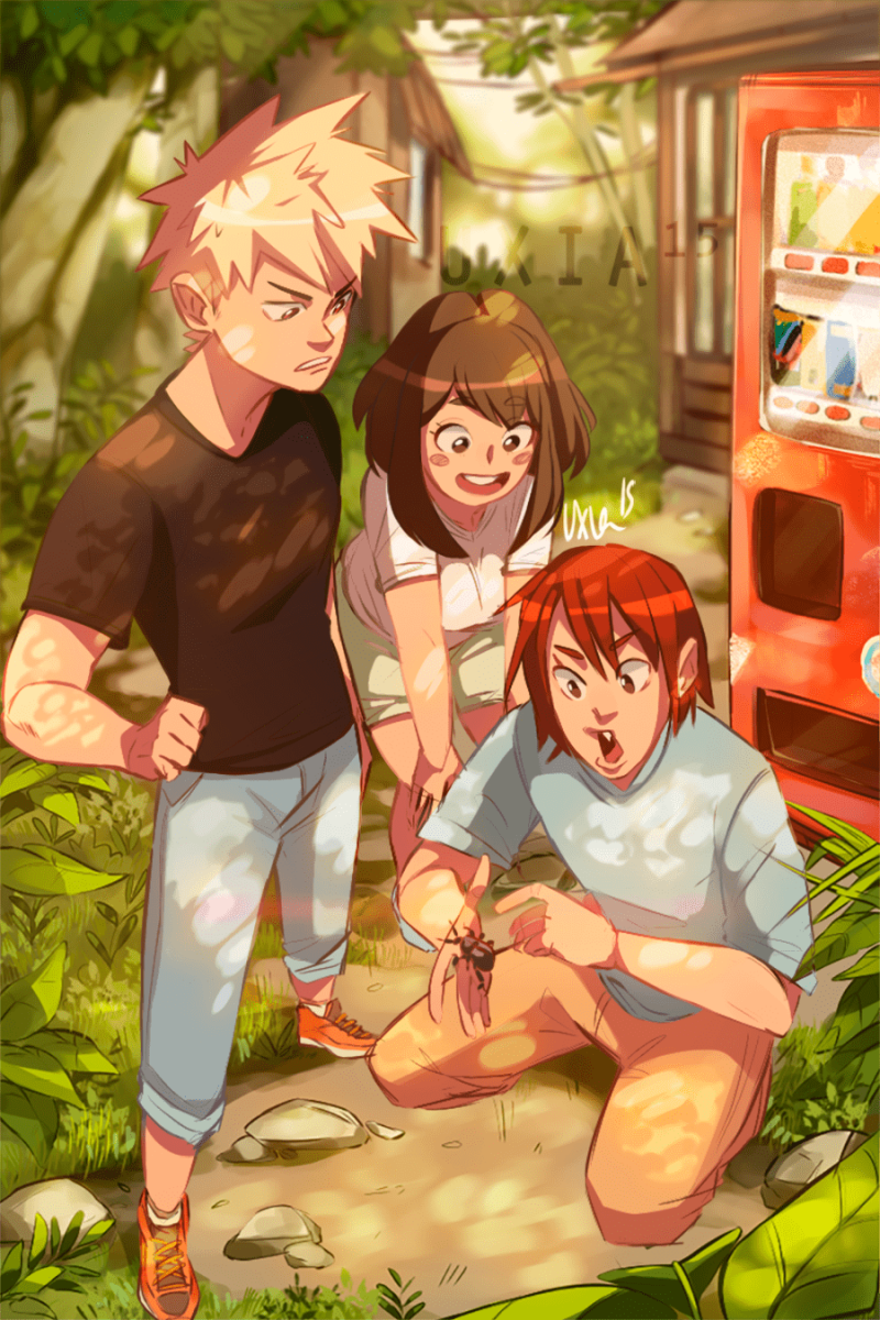 Киришима Эйджиро ребенок