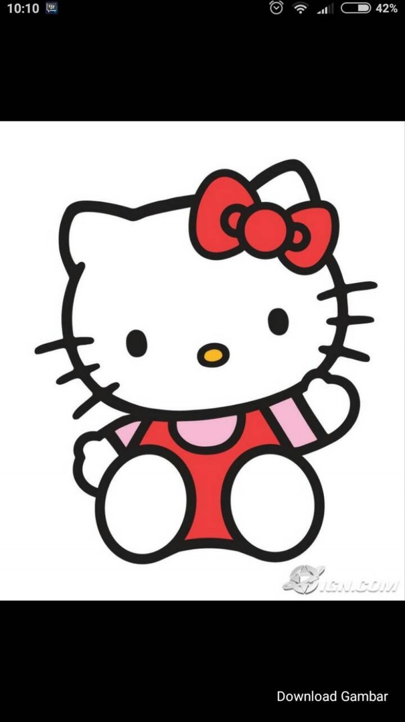 Грустная Хэллоу Китти