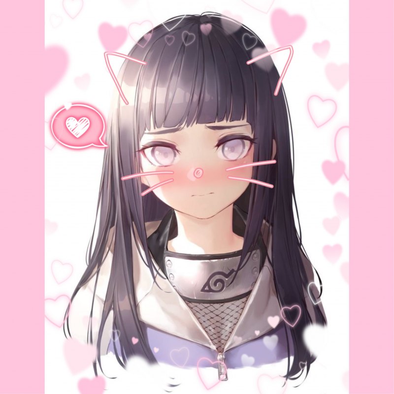 Хината Хьюга грустная фотография