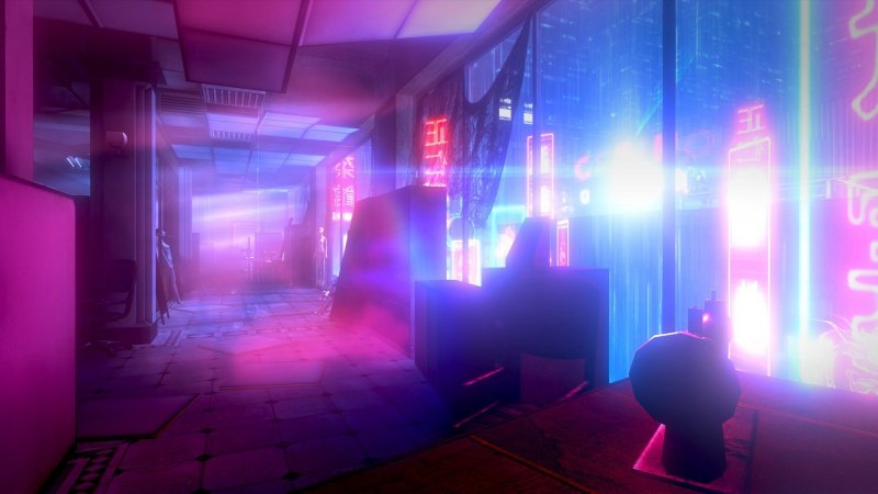 Cyberpunk 2077 неон