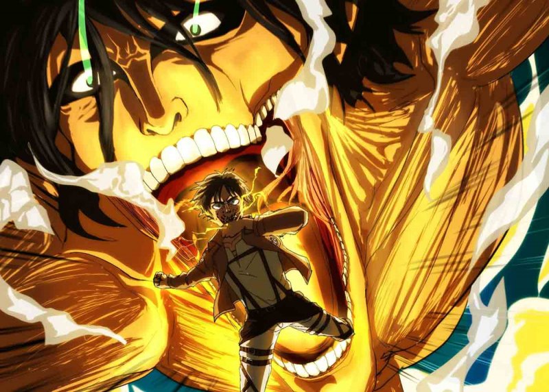 Eren founding Titan атака титанов