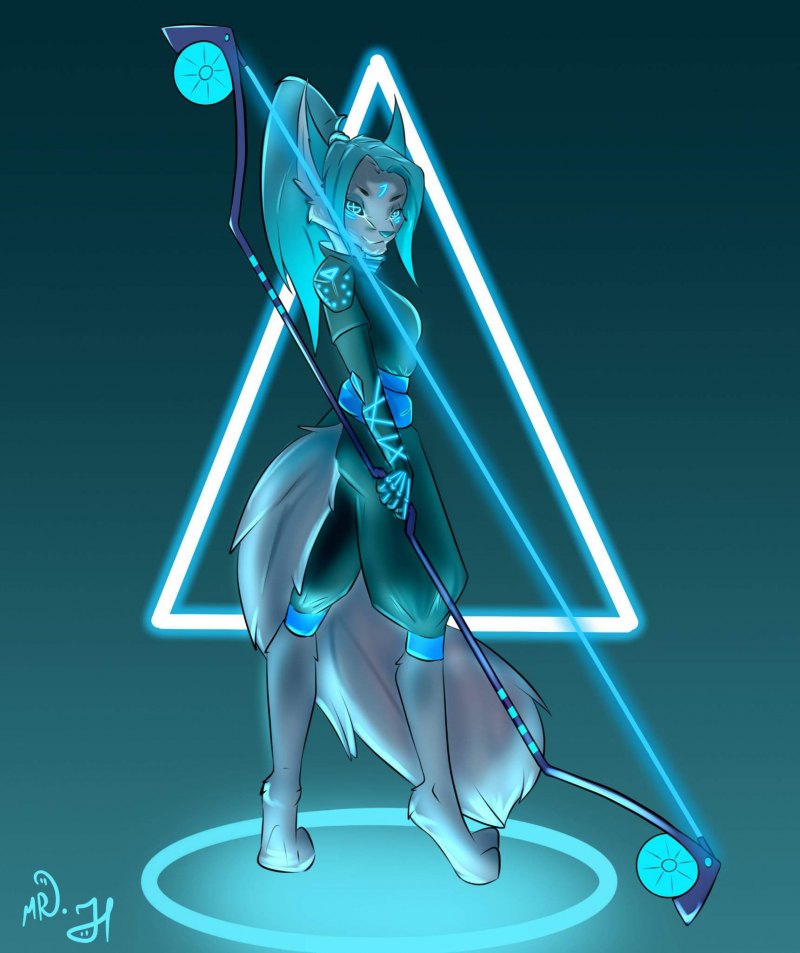 Неоновая фурия