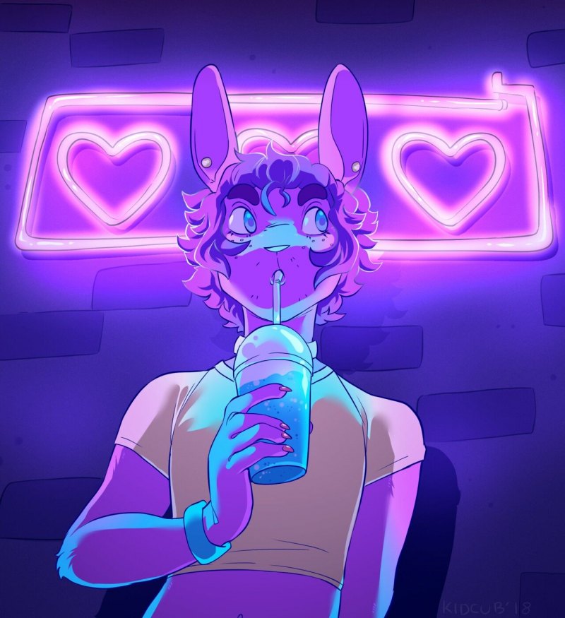 Неоновые фурри