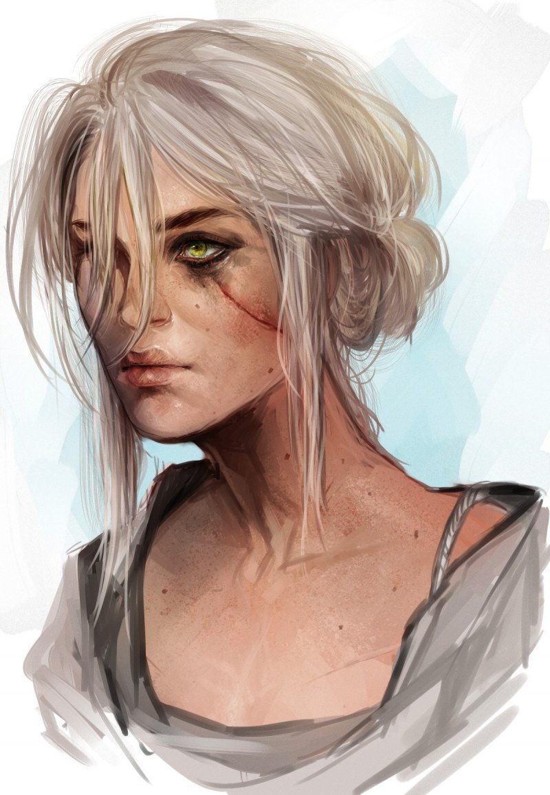 Ведьмак Цирилла арт