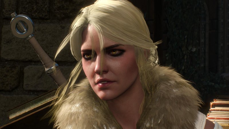 Цири обои на рабочий стол 4к