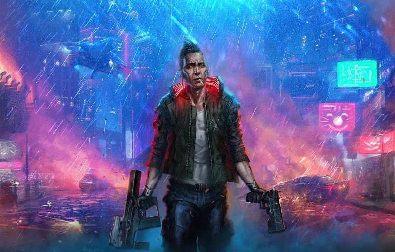 Найт Сити Cyberpunk 2077