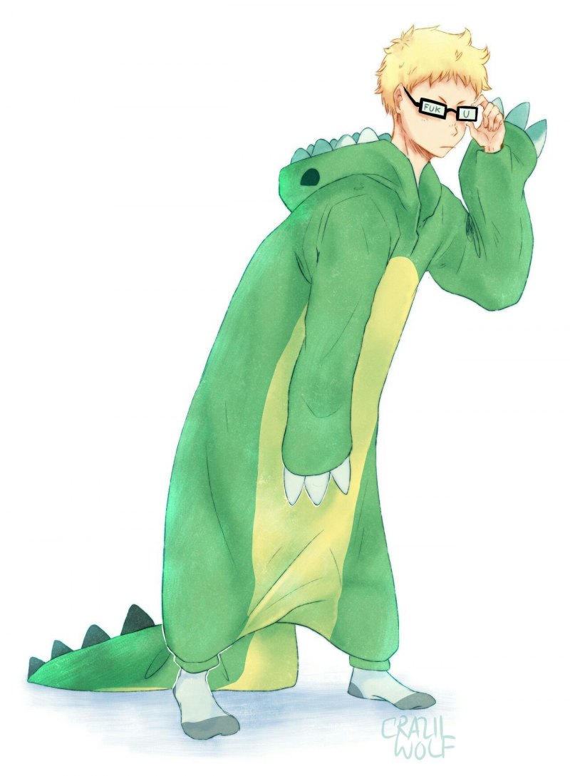 Тсукишима Кей динозавр